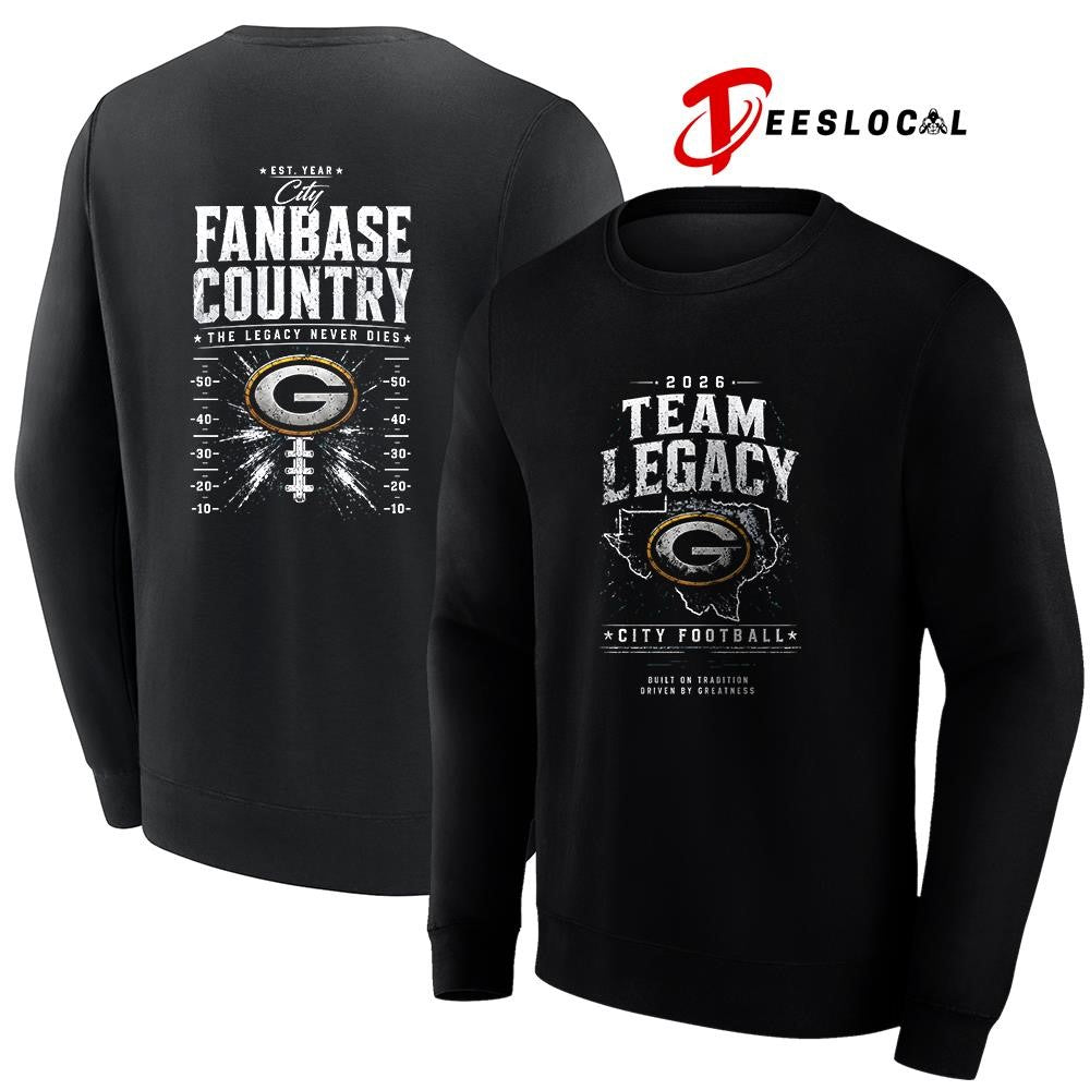 Green Bay Packers team legacy built on tradition driven by greatness city fanbase country shirt