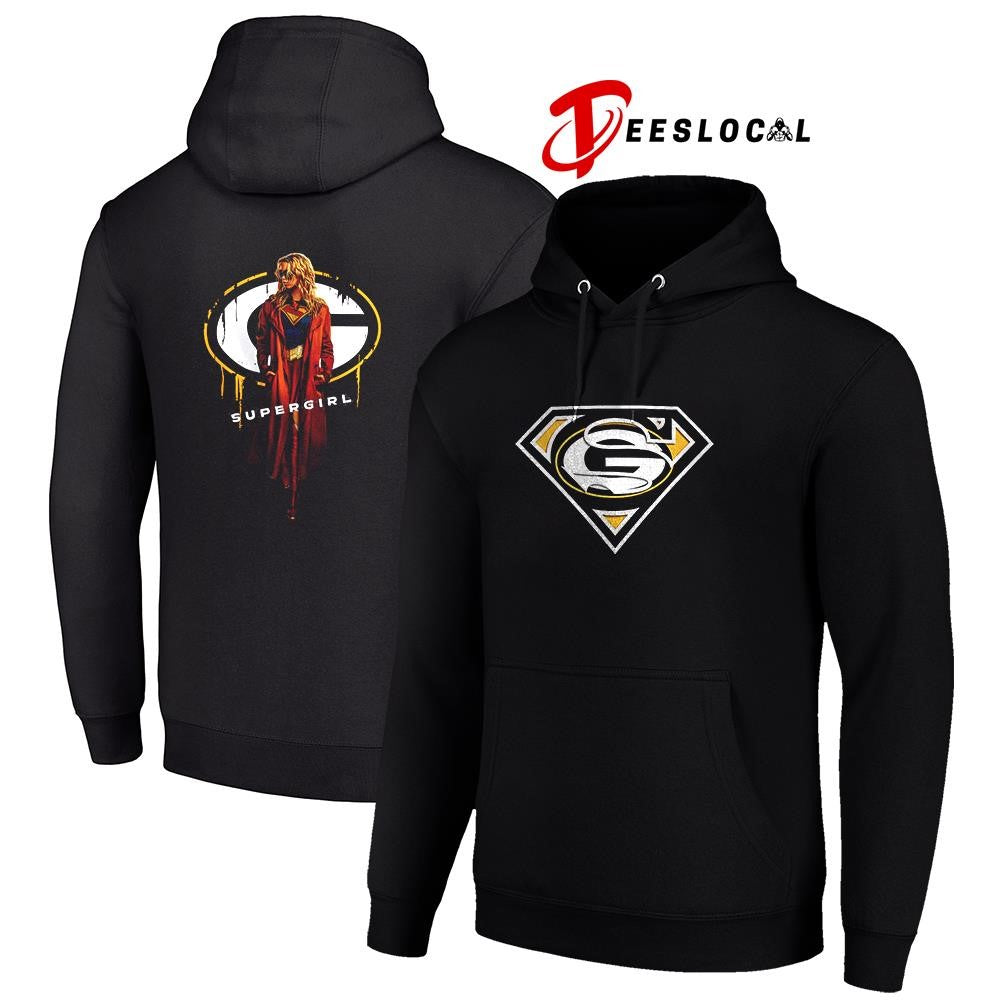 Green Bay Packers x Supergirl graphic shirt
