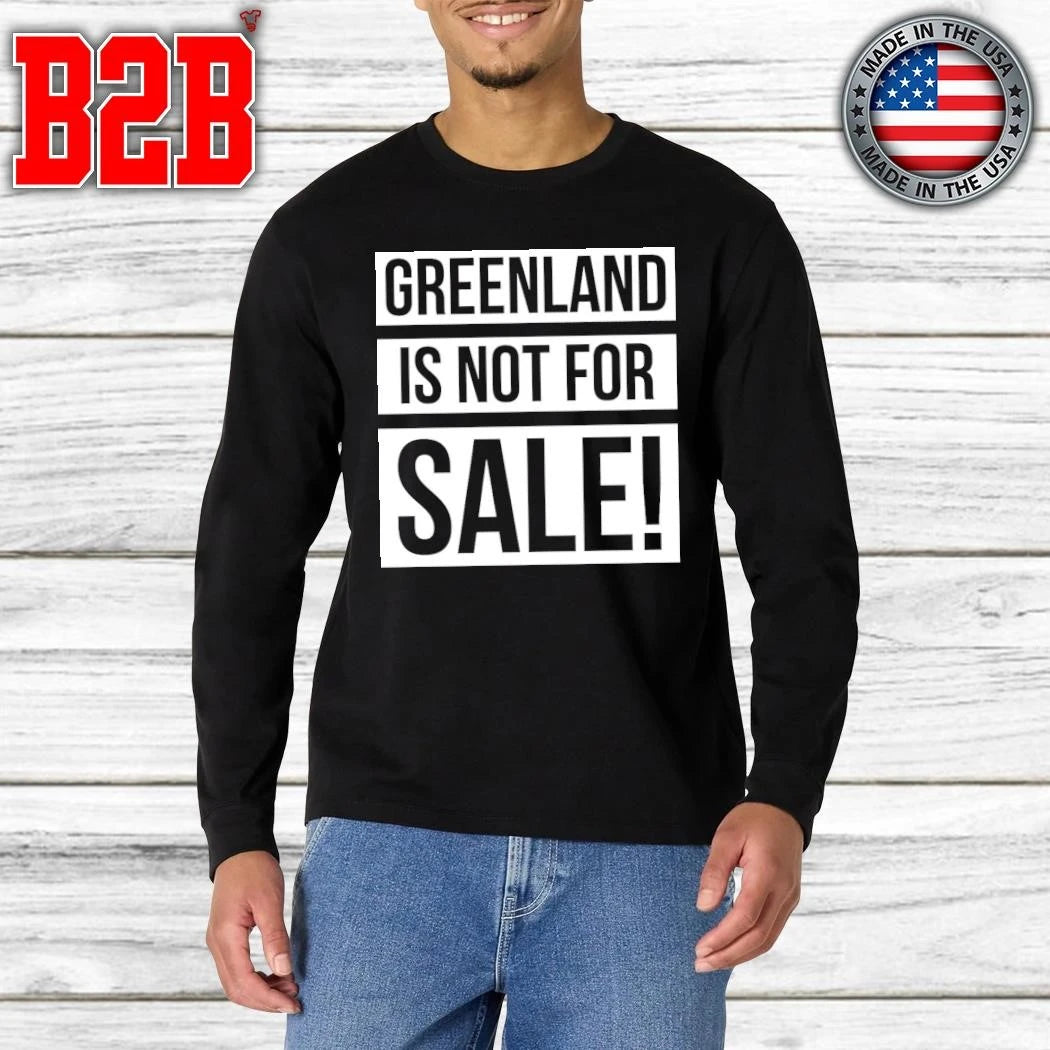 Greenland Is Not For Sale Shirt