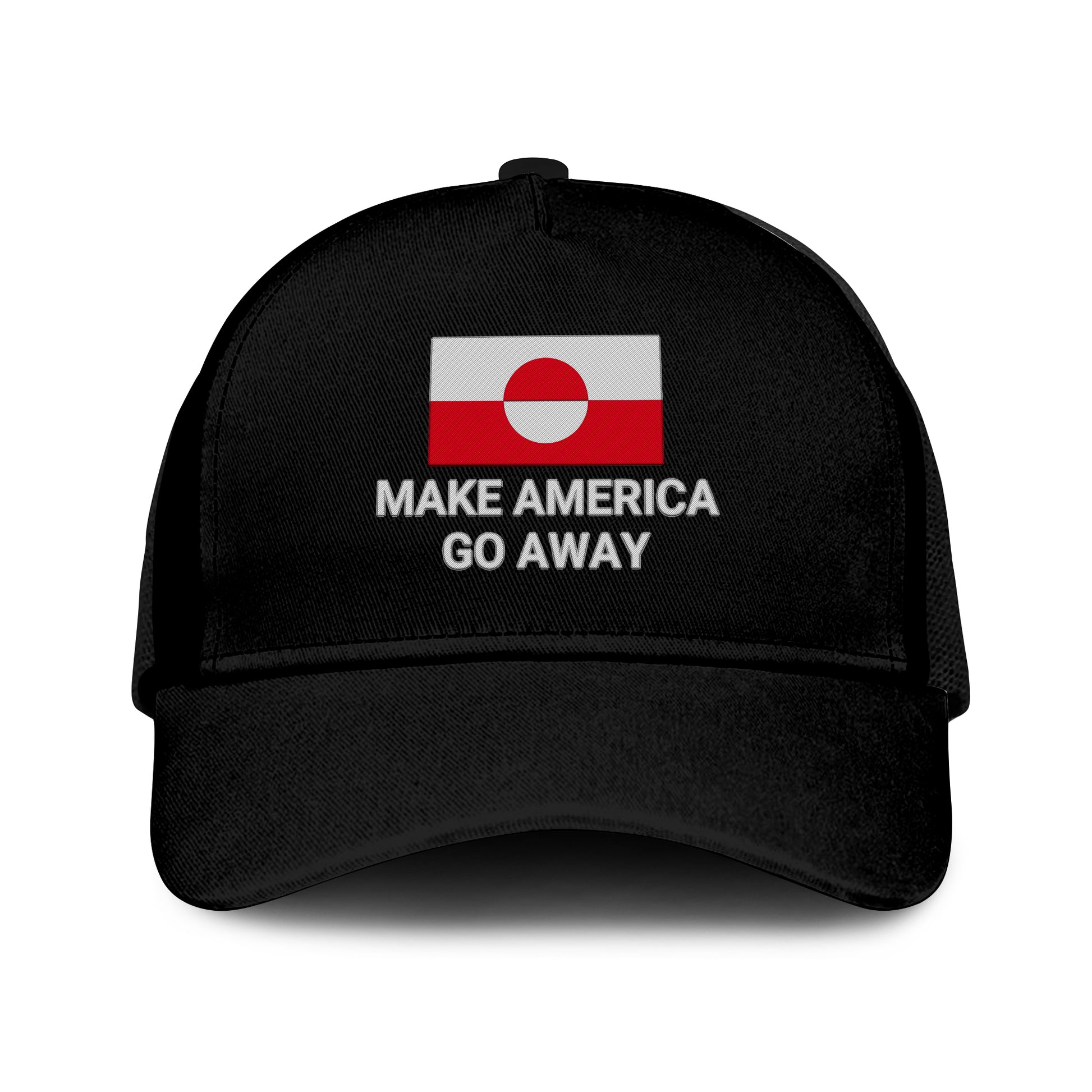 Greenland Make America Go Away Hat