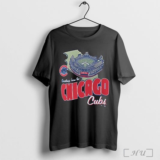 Greetings From The Chicago Cubs Home Stadium T Shirt