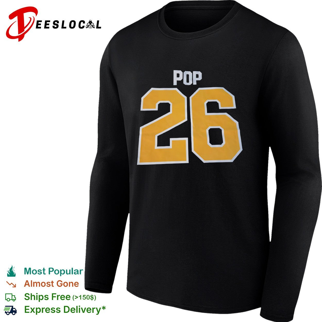 Gregg Popovich San Antonio Spurs NBA Pop 26 Player shirt