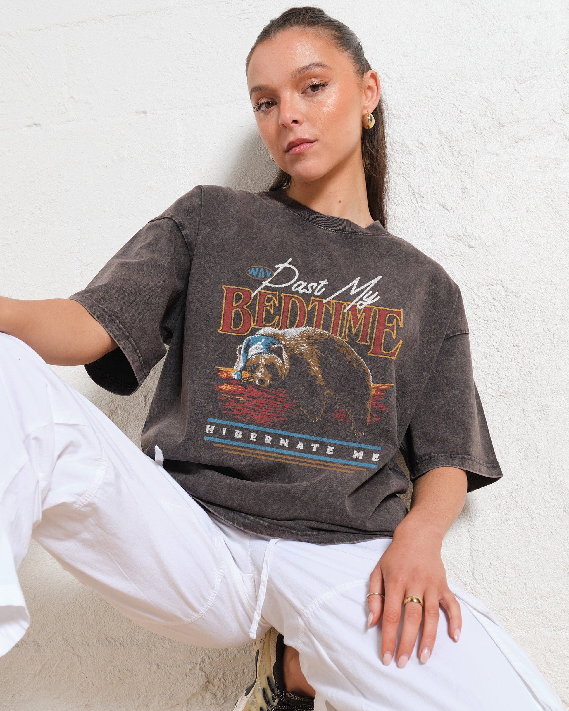 Way Past My Bedtime Oversized Tee