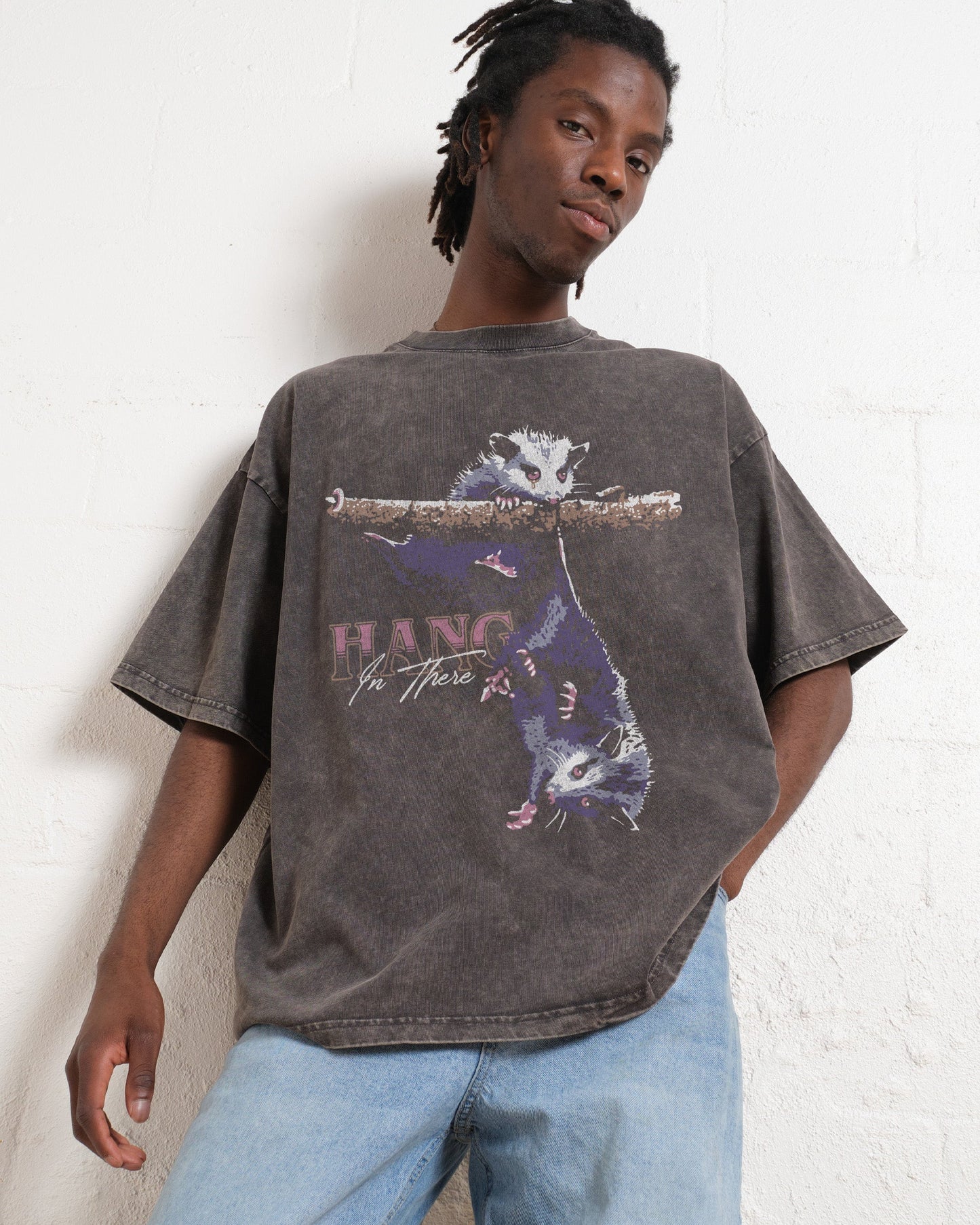Hang in There Oversized Tee