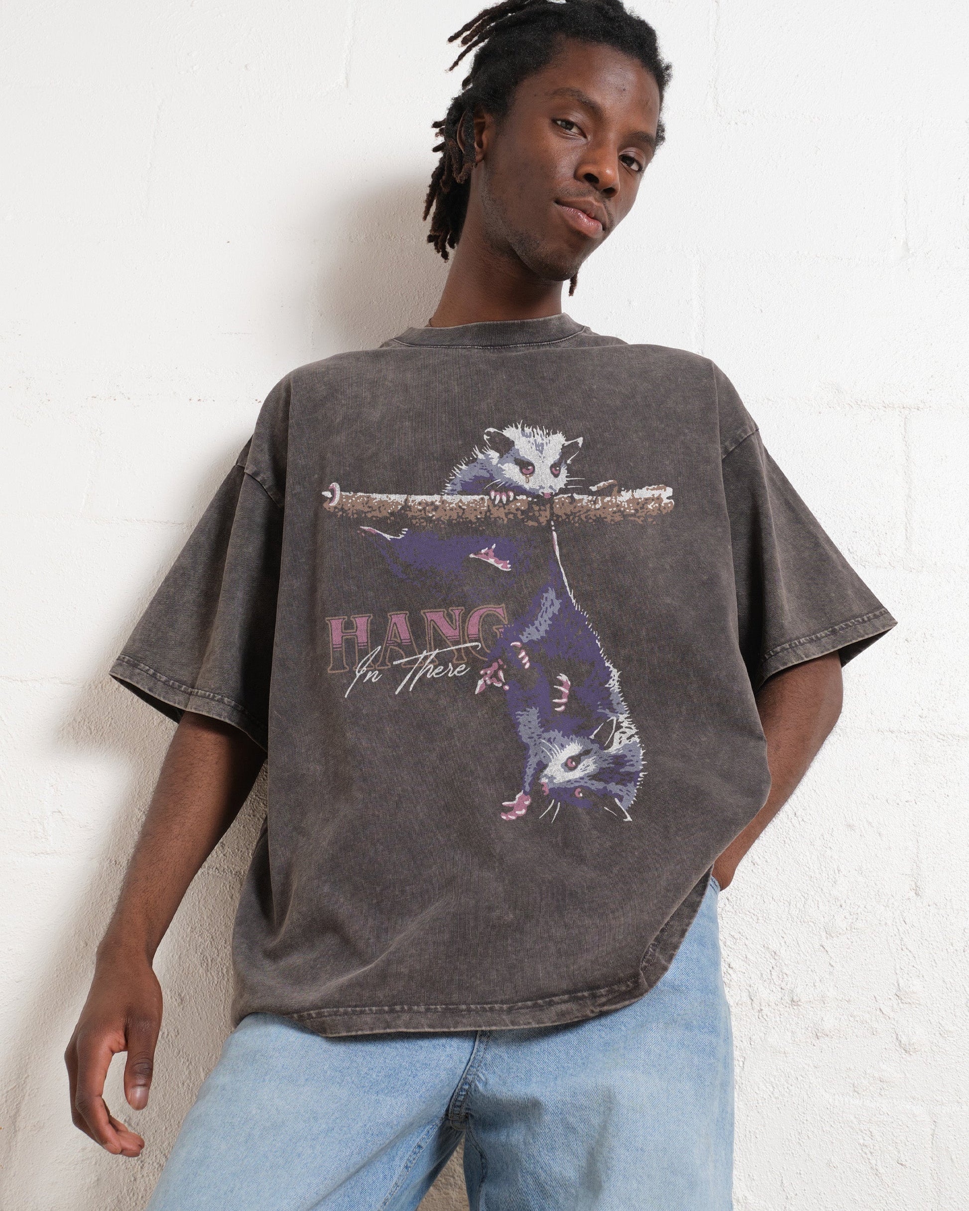 Hang in There Oversized Tee