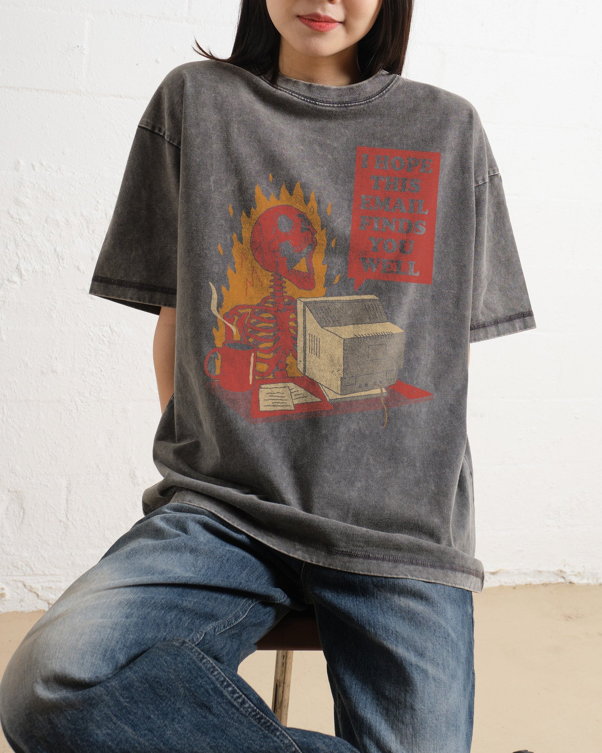 You Got Mail Oversized Tee