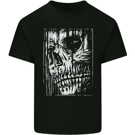 Grim Reaper Skull Gothic Biker Demon Mens Cotton T-Shirt Tee Top Made in USA - clothing by TeeHivey.com