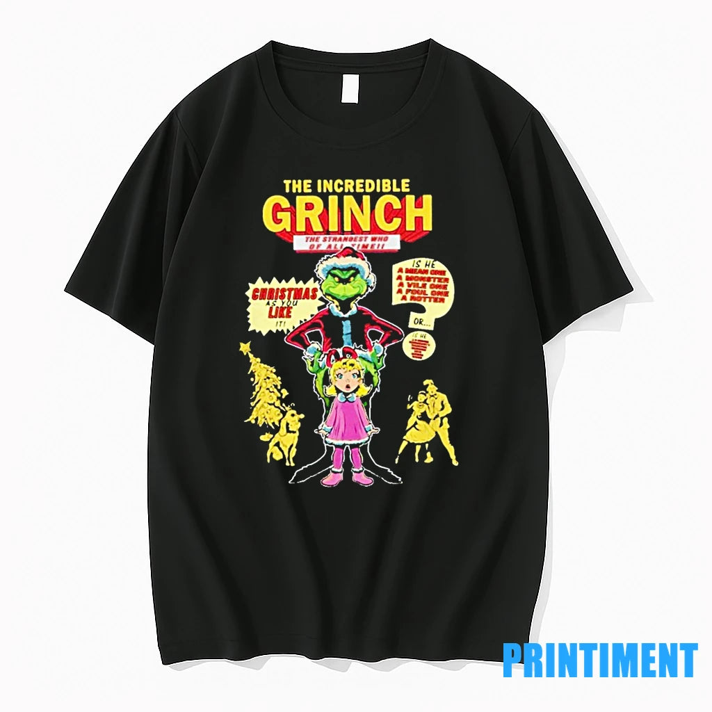 Grinch And Cindy Lou The Incredible Grinch The Strangest Who Of All Time Christmas As - clothing by TeeHivey.com
