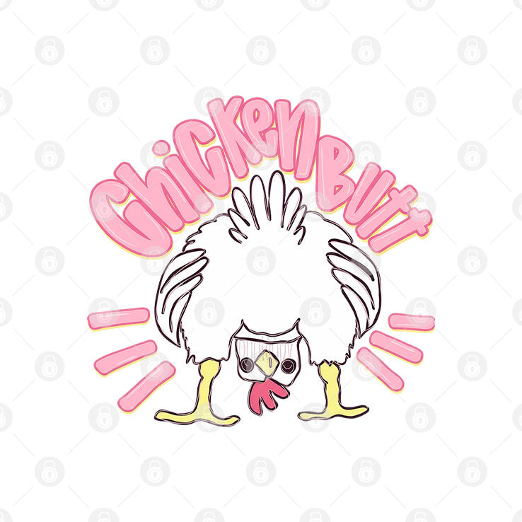 Guess What Chicken Butt T Shirt