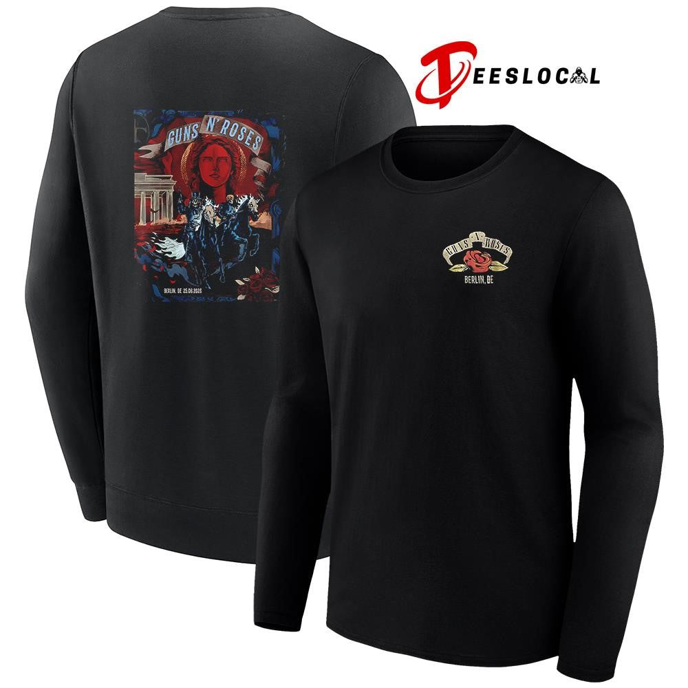 Guns N Roses Berlin Germany Uber Arena graphic shirt