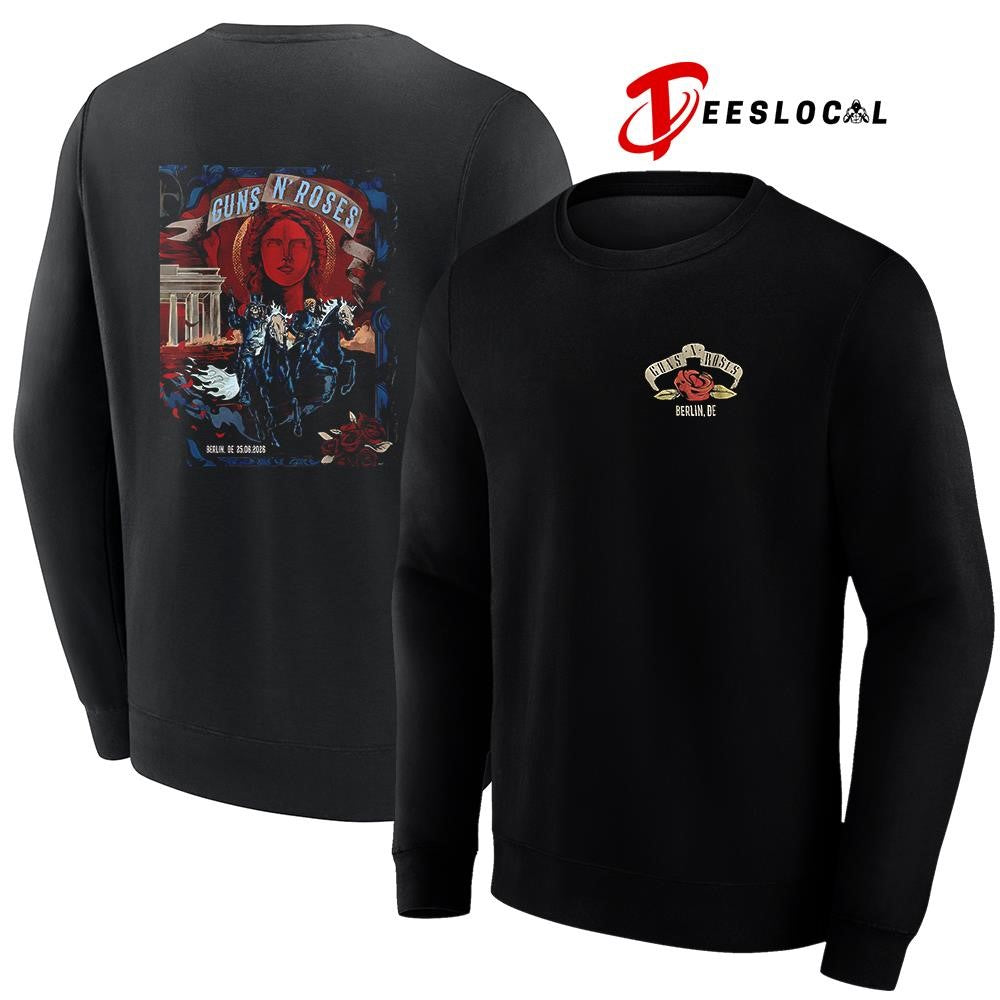 Guns N Roses Berlin Germany Uber Arena graphic shirt