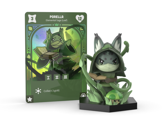 Command of Nature: Porella the Leaf Sage Vinyl Figure