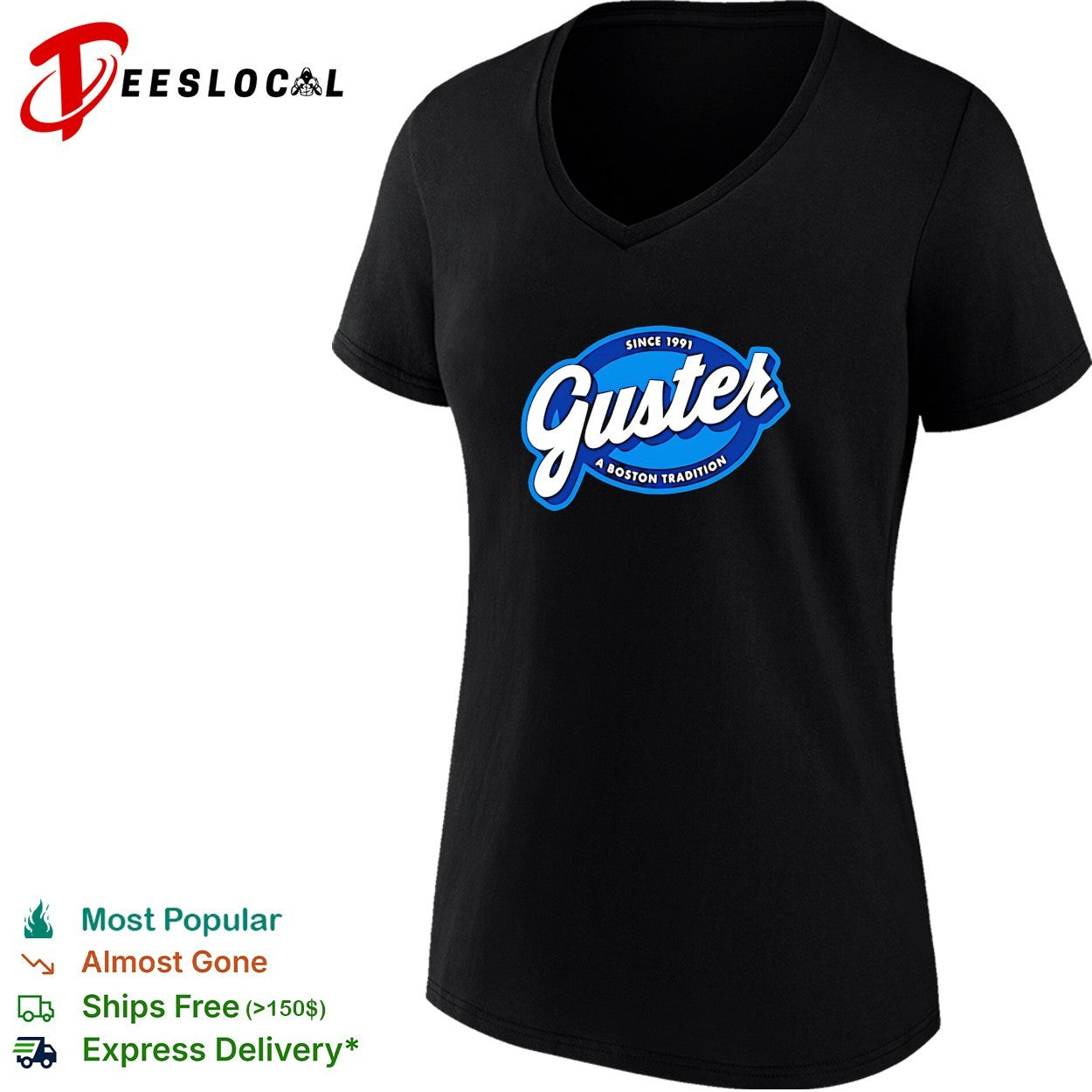 Guster since 1991 a Boston tradition logo shirt