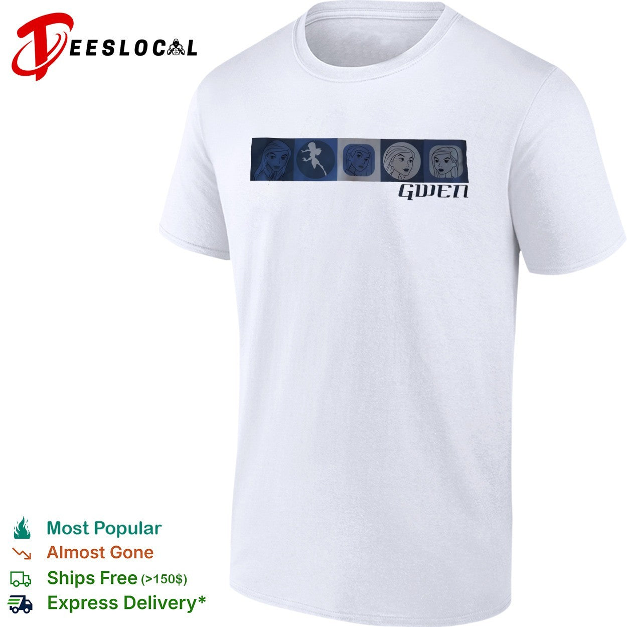Gwen Tennyson Ben 10 Animated Series Cartoon Network Character shirt