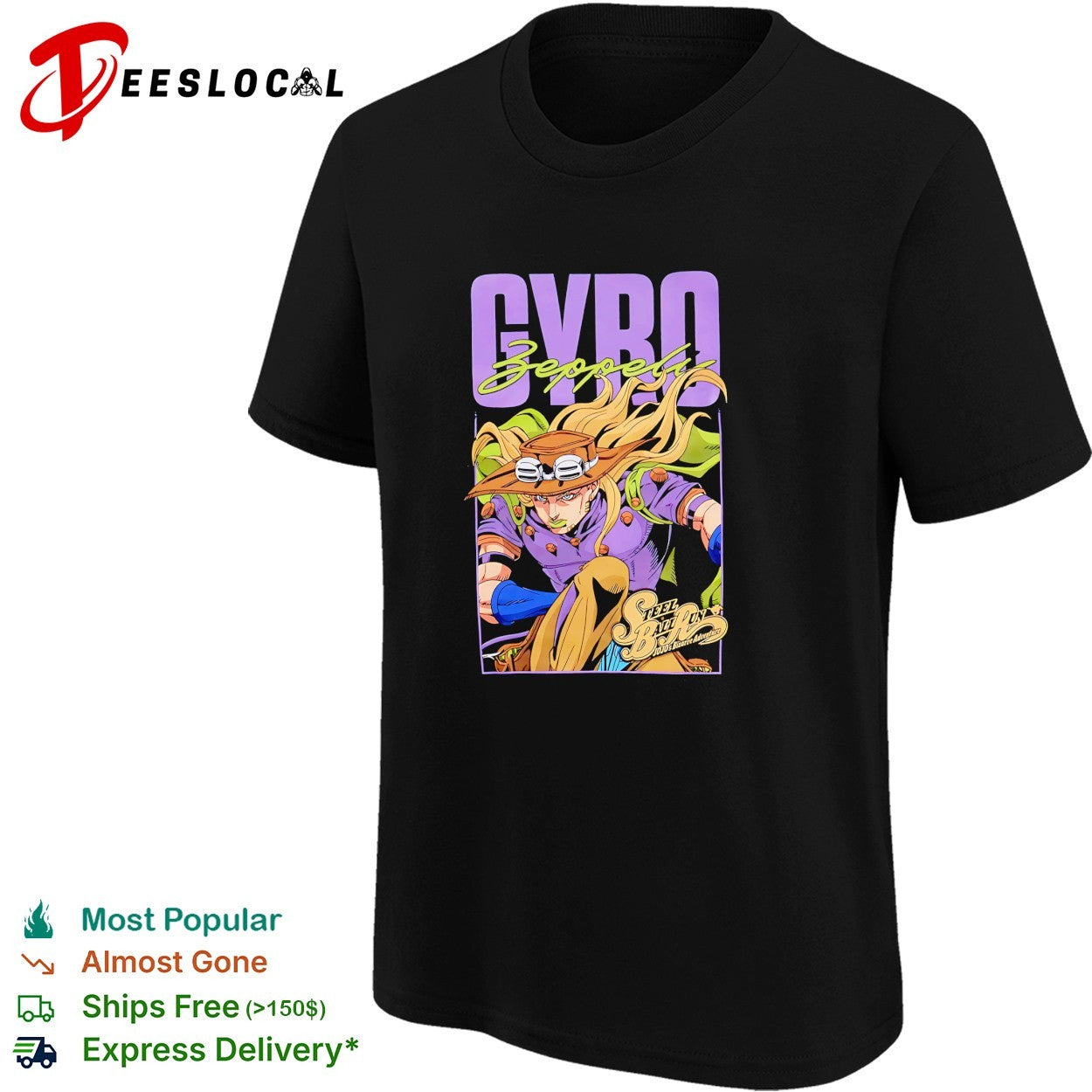 Gyro Zeppeli shirt