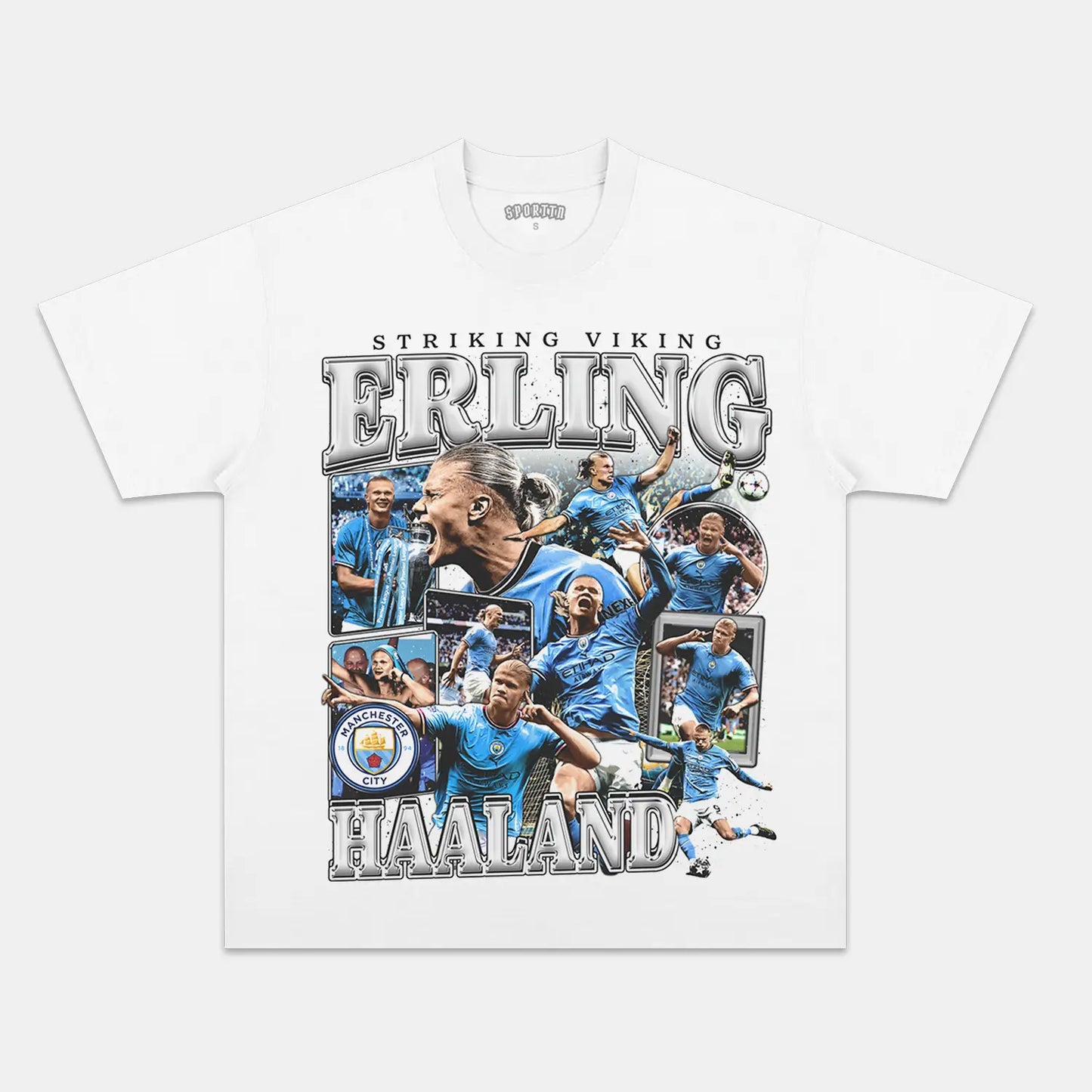 HAALAND V2 TEE Style002 - clothing by TeeHivey.com (Image 2)