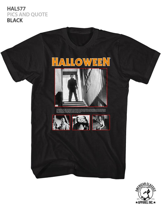 Halloween - Pics & Quote - Short Sleeve - Adult - T-Shirt - clothing by TeeHivey.com