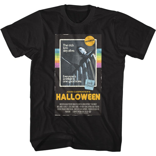 Halloween - Vhs Tape - Short Sleeve - Adult - T-Shirt - clothing by TeeHivey.com