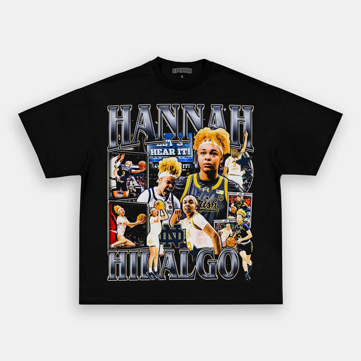 HANNAH HIDALGO TEE Style002 - clothing by TeeHivey.com (Image 1)