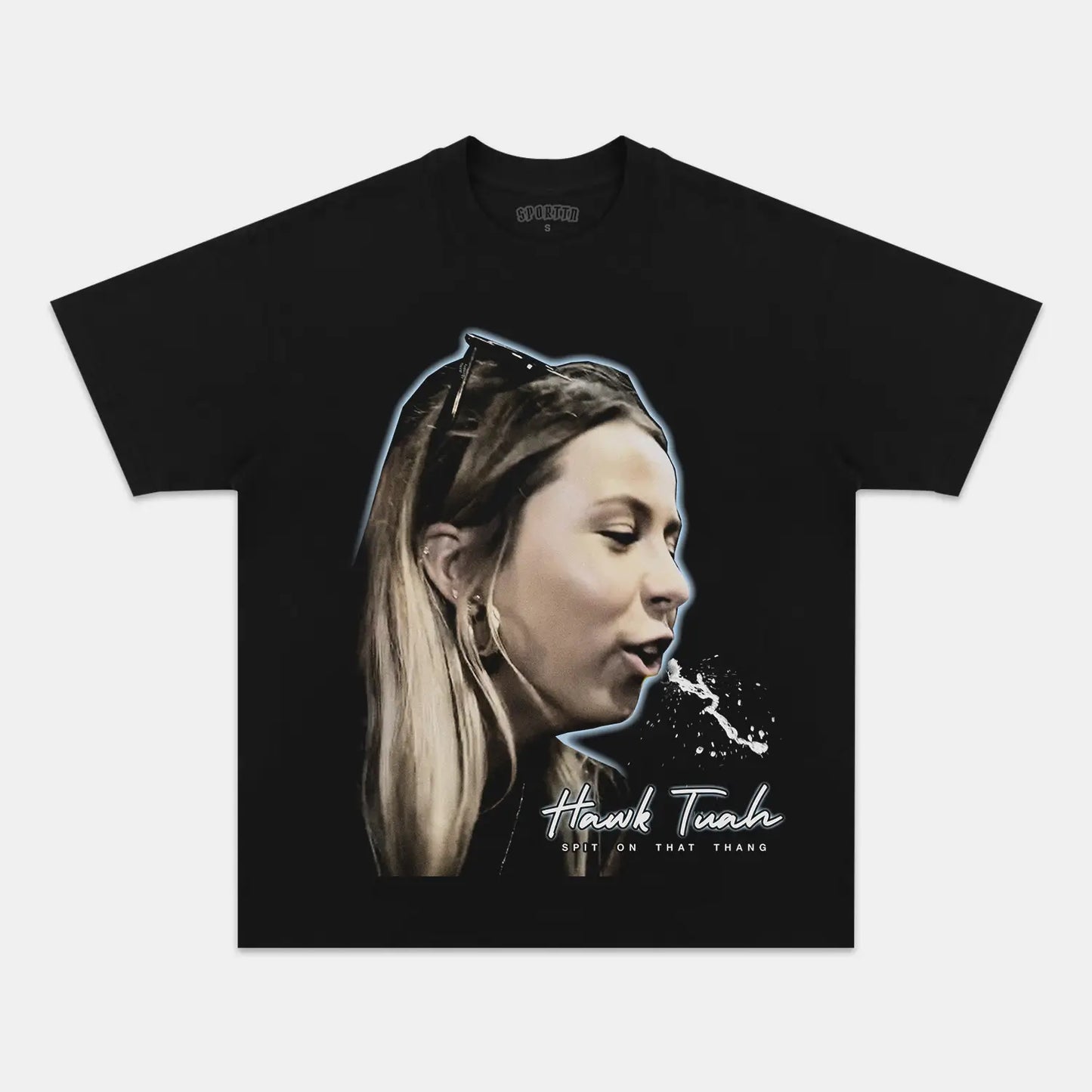HAWK TUAH TEE Style001 - clothing by TeeHivey.com (Image 1)