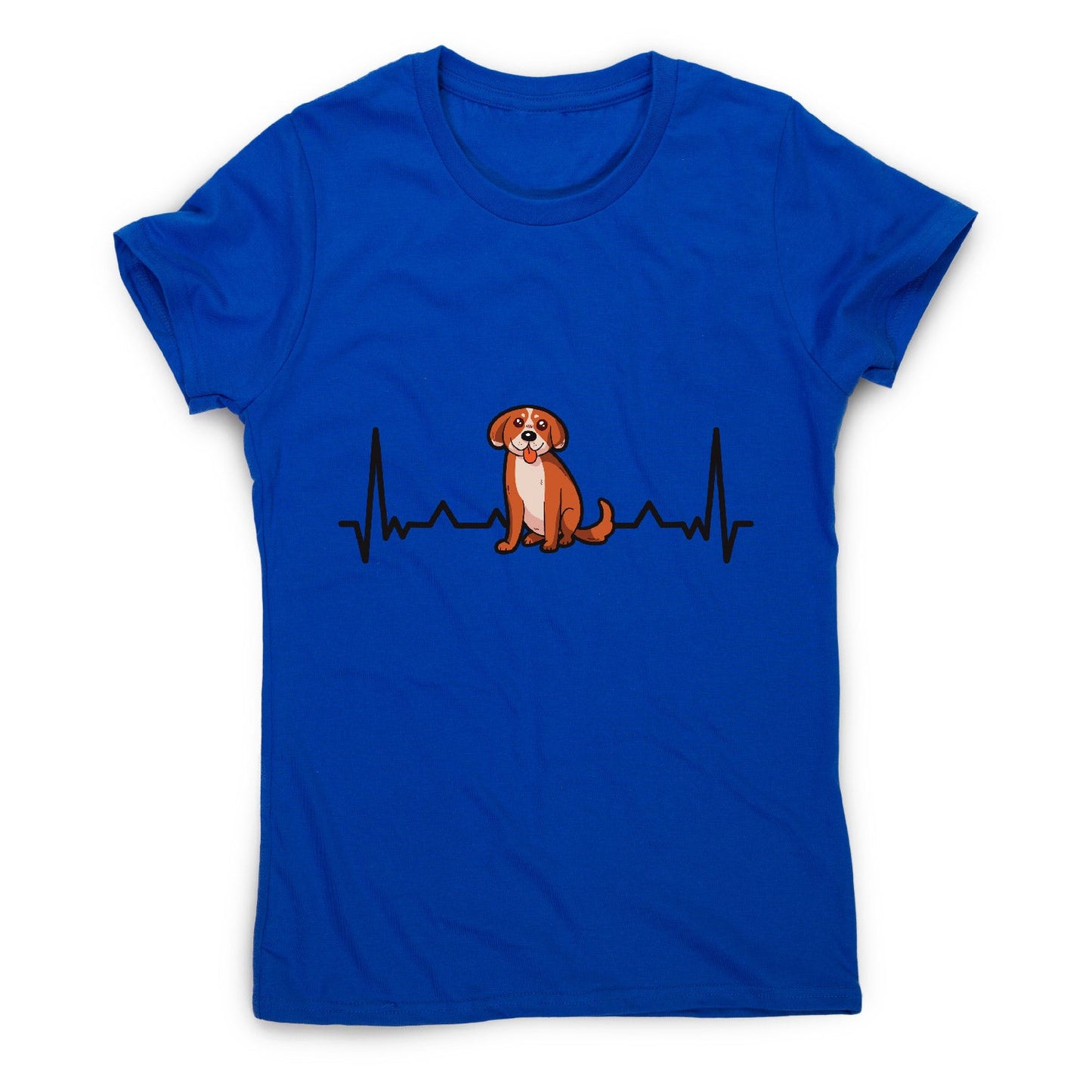 Heartbeat puppy funny - women's funny premium t-shirt