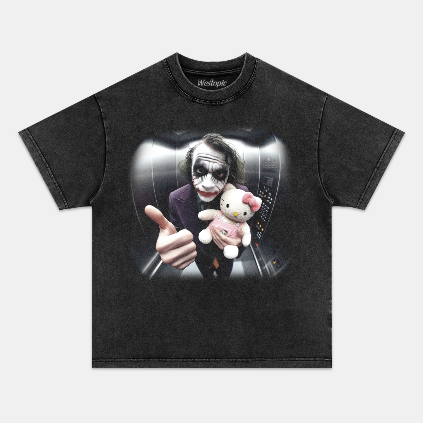 HELLO KITTY & JOKER TEE