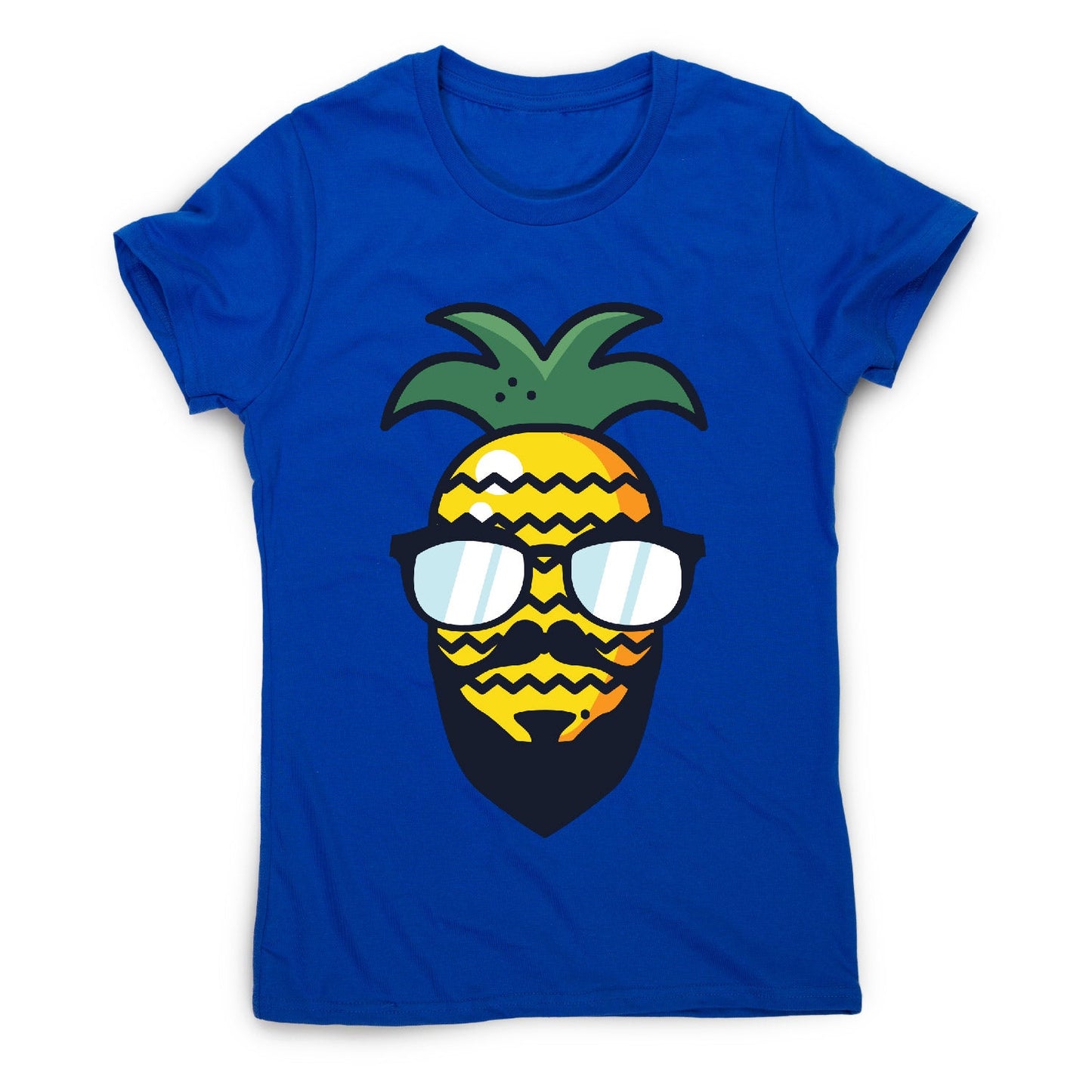 Hipster pineapple - women's funny premium t-shirt