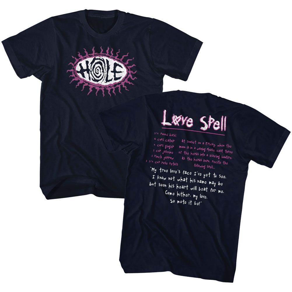 Hole - Love Spell - Short Sleeve - Adult - T-Shirt - clothing by TeeHivey.com