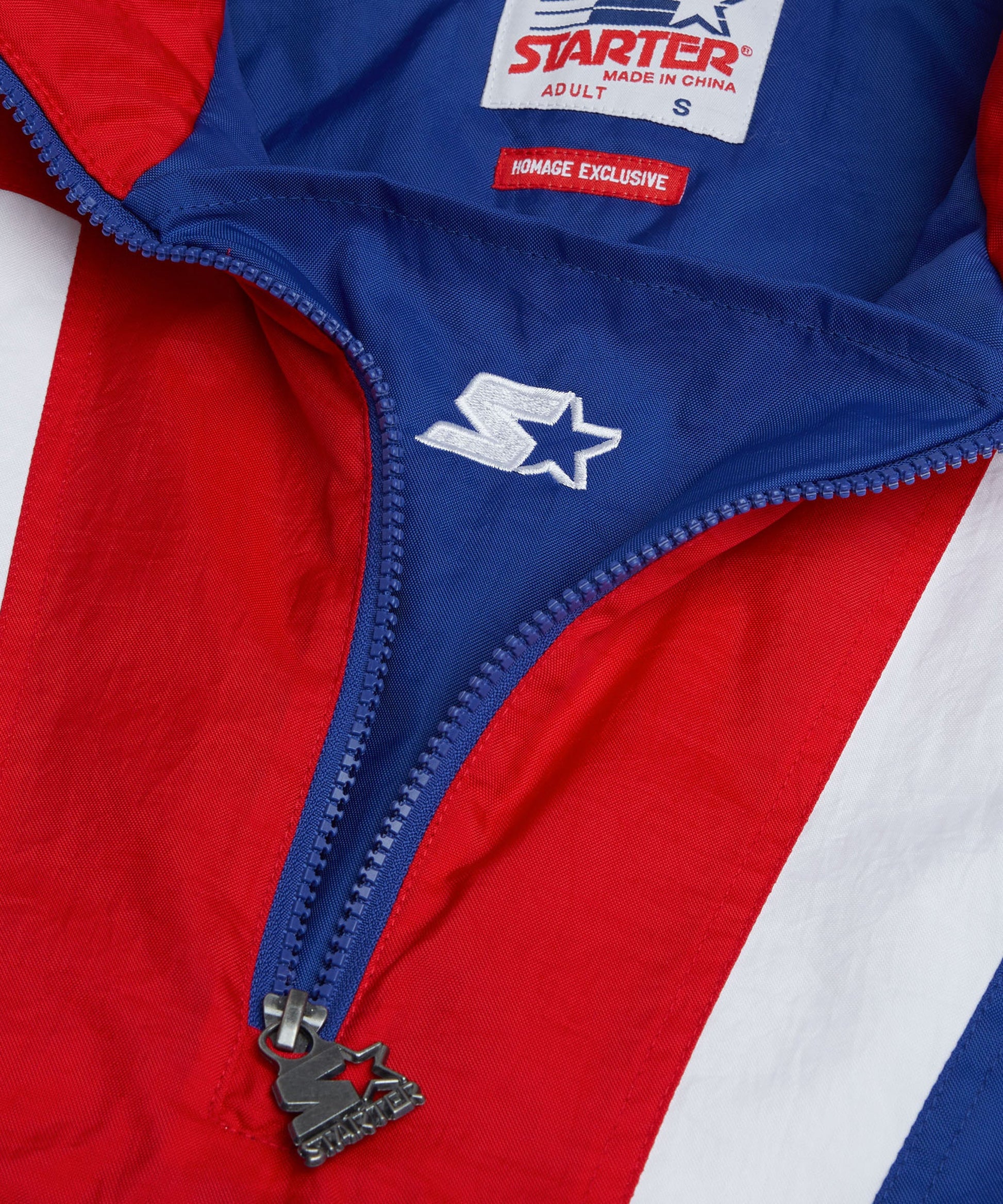 HOMAGE X Starter 76ers Pullover Jacket