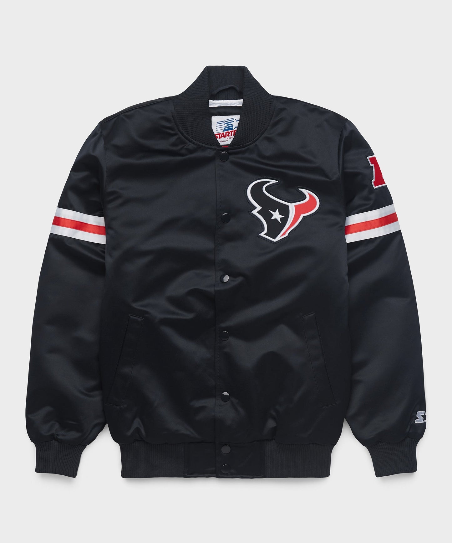 HOMAGE X Starter Texans Heavyweight Satin Jacket