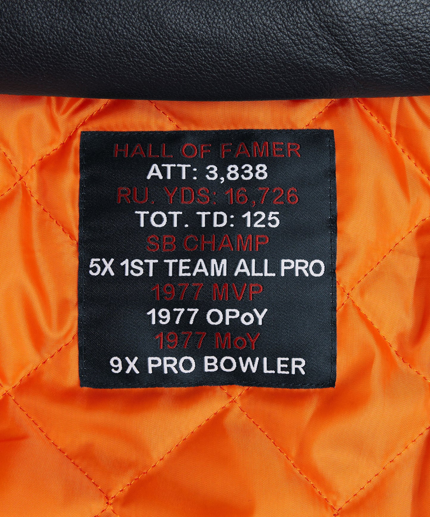 HOMAGE X Starter Walter Payton GOAT Jacket