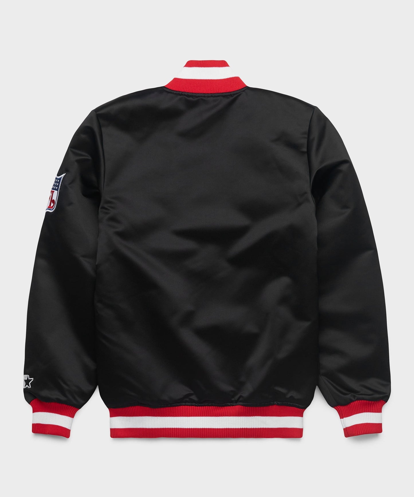 HOMAGE x Starter 49ers Blackout Heavyweight Satin Jacket
