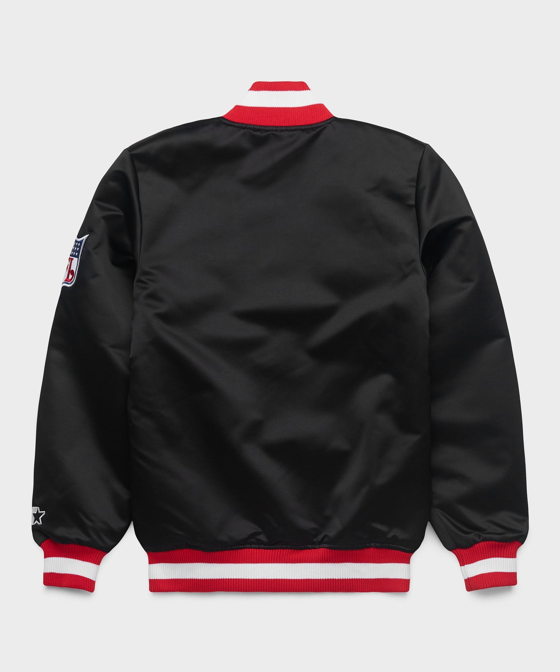 HOMAGE x Starter 49ers Blackout Heavyweight Satin Jacket