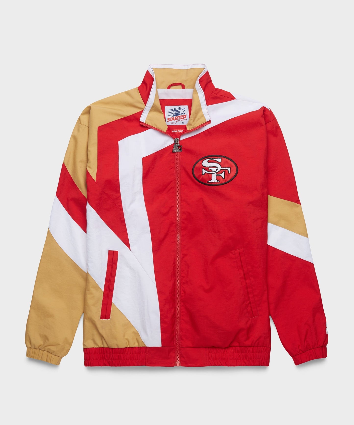 HOMAGE x Starter 49ers Windbreaker