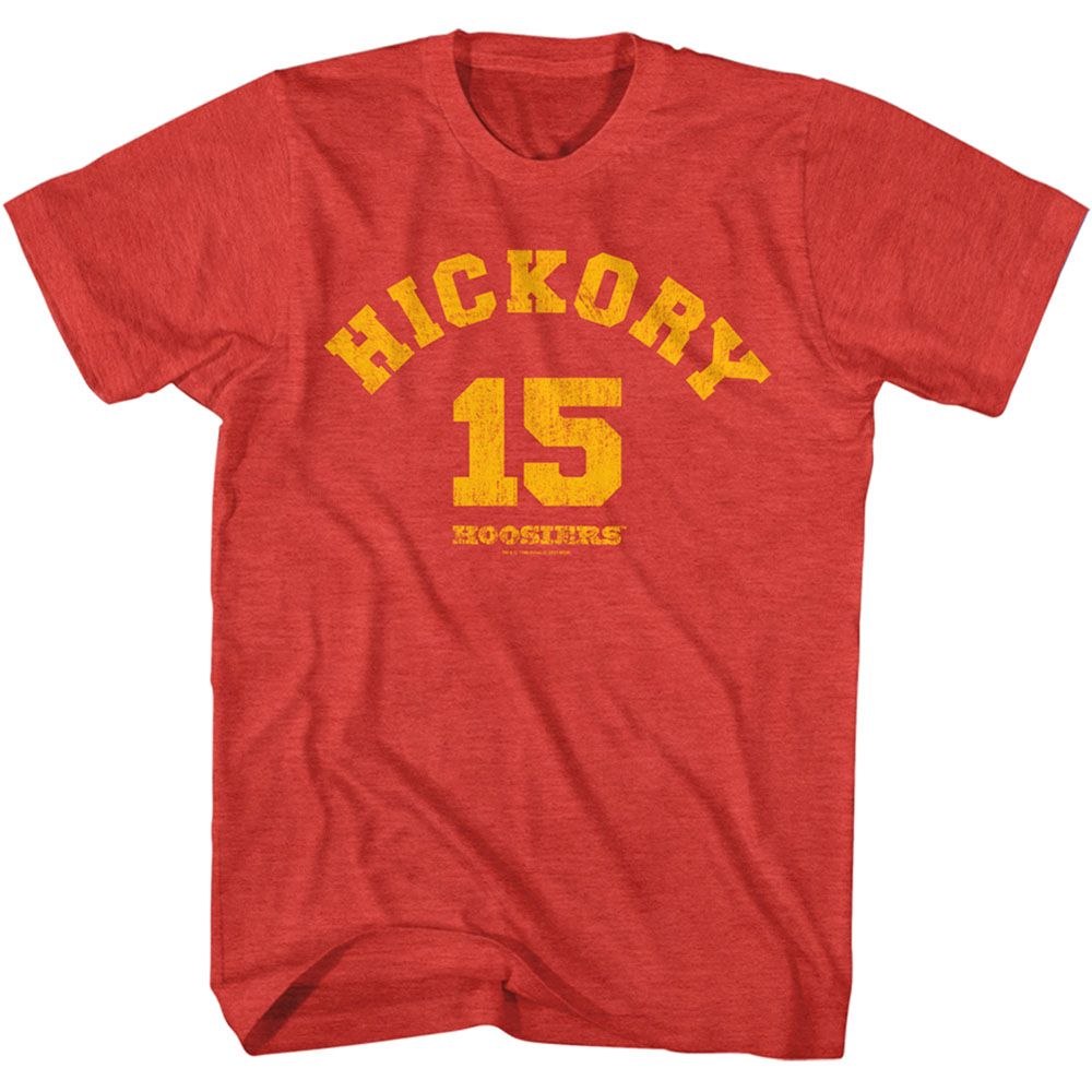 Hoosiers - Hickory 15 - Short Sleeve - Heather - Adult - T-Shirt - clothing by TeeHivey.com