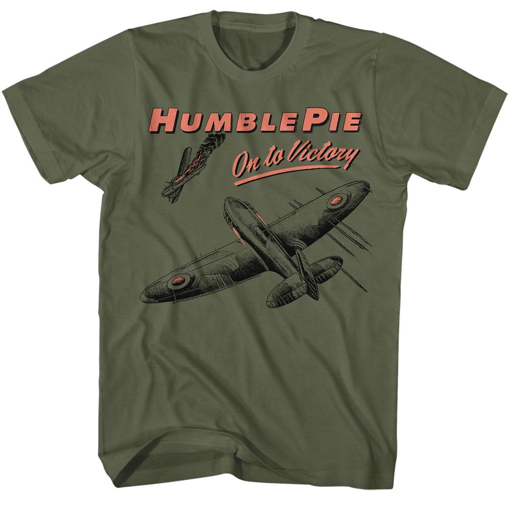 Humble Pie - On To Victory - Short Sleeve - Adult - T-Shirt - clothing by TeeHivey.com