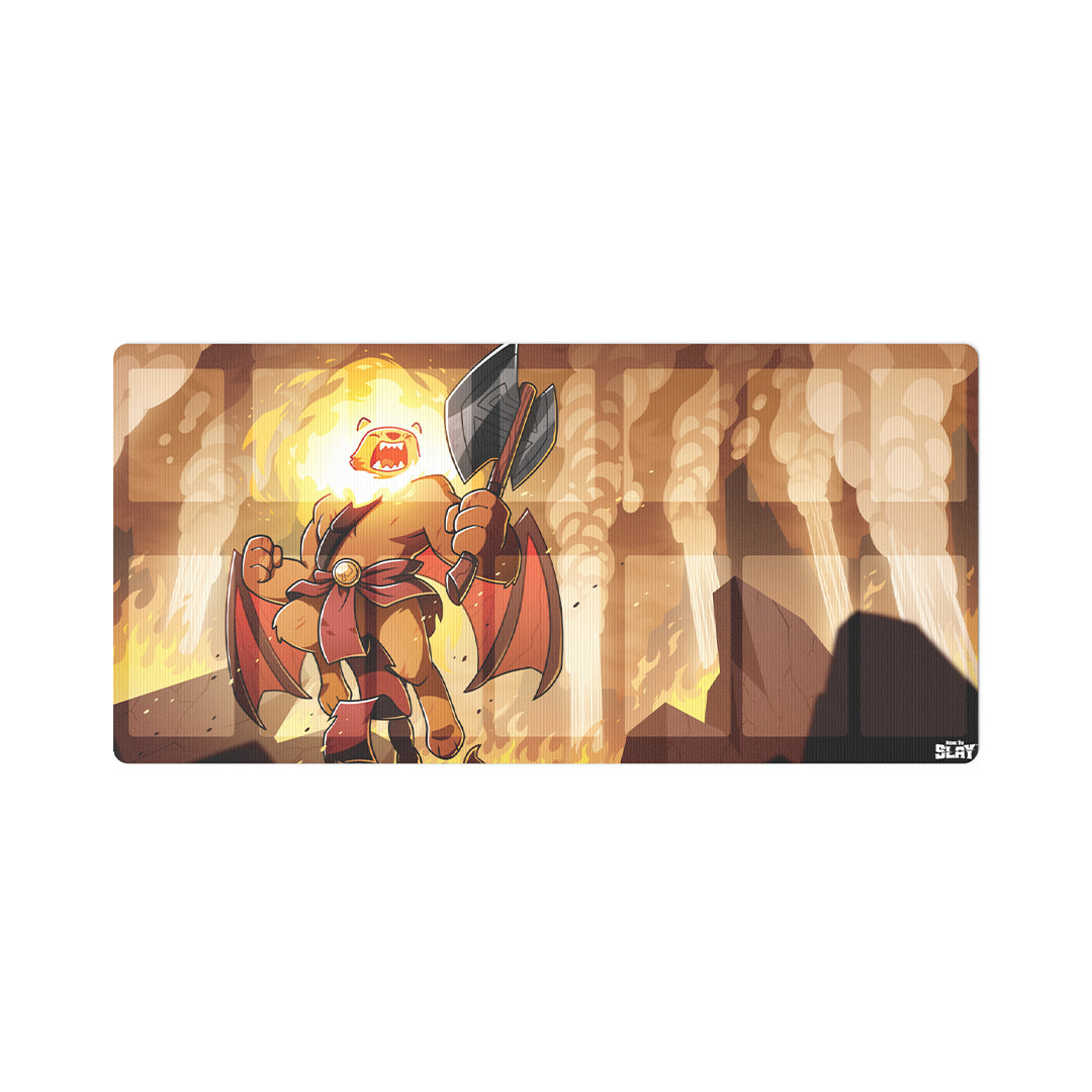 Here to Slay: 2 Berserkers & Necromancers Play Mat Bundle