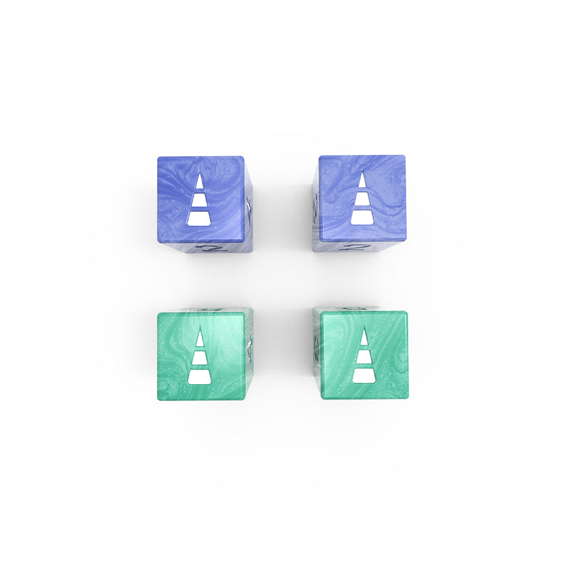Here to Slay: Warriors & Druids Dice Set