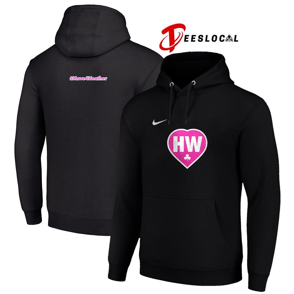 HW move 4 Heather hashtag logo shirt