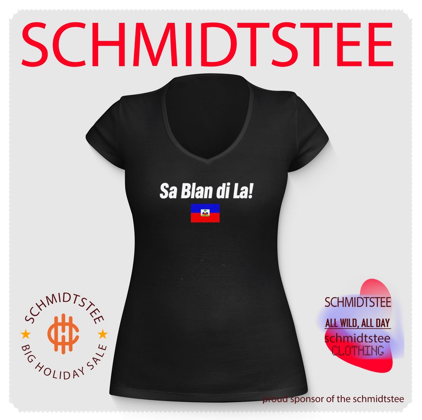 Haitian Sa Blan Di La Shirt