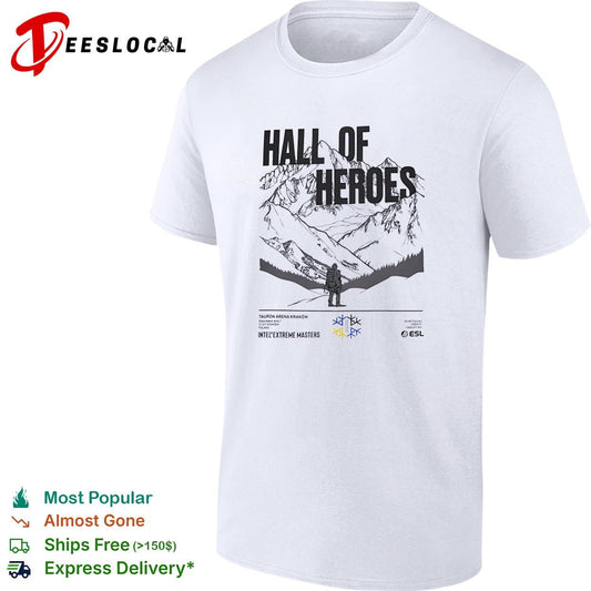 Hall of Heroes Intel Extreme Masters Tauron Arena Krakow 06 08 February 2026 shirt