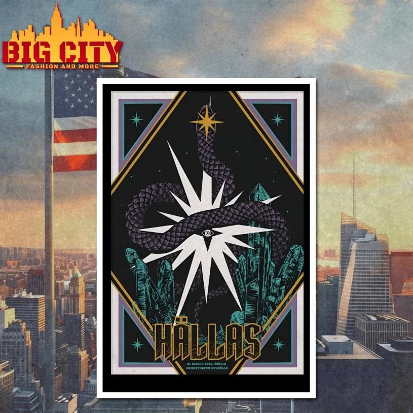 Hallas Berlin Germany 3-21-2026 Poster Shirt