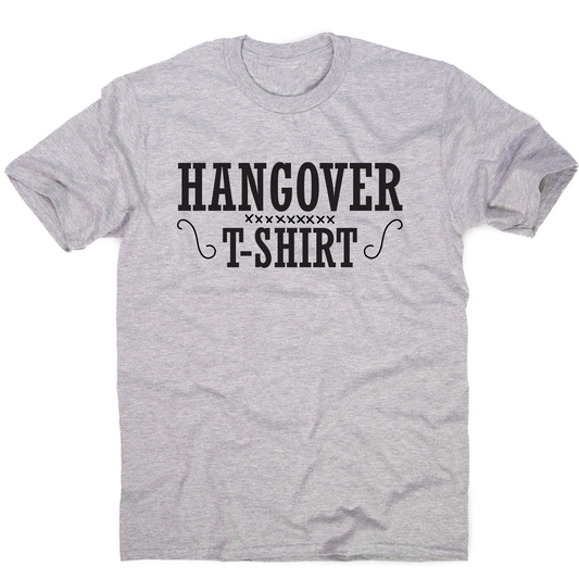 Hangover t-shirt funny awesome drinking t-shirt men's