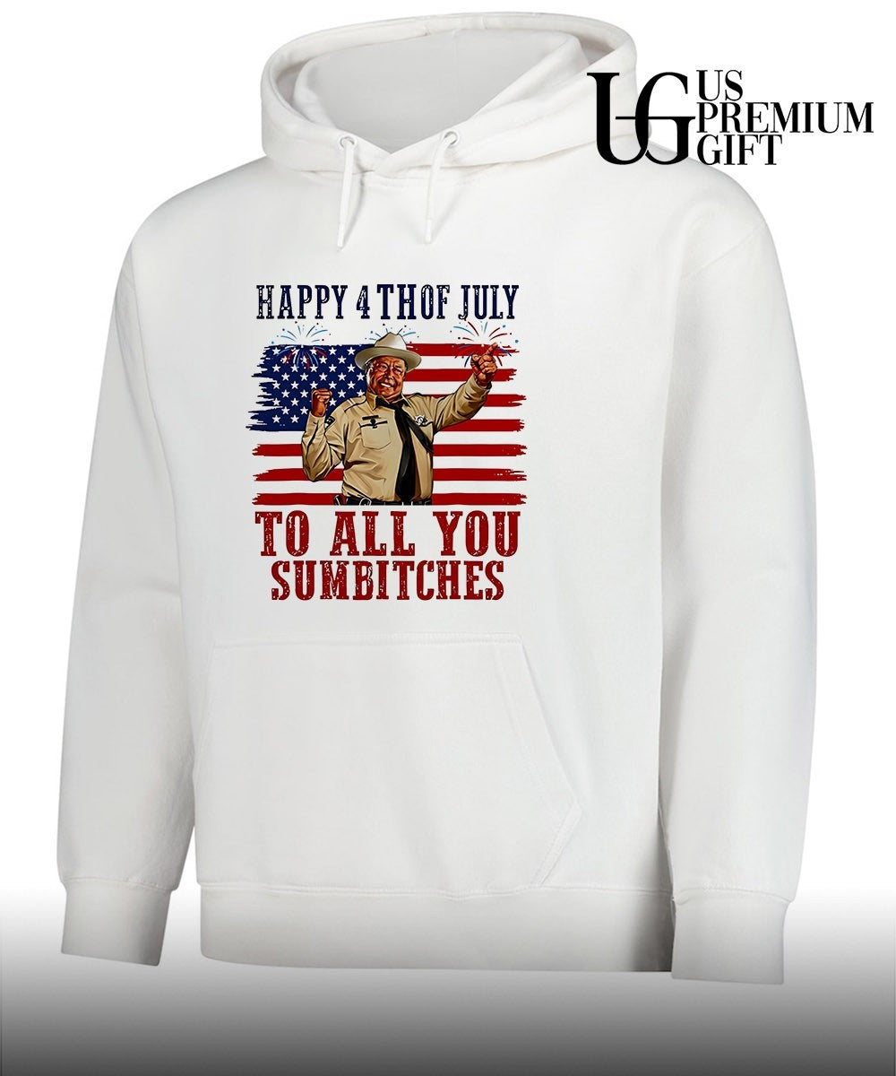 Happy 4th Of July To All You Sumbitches 2026 shirt