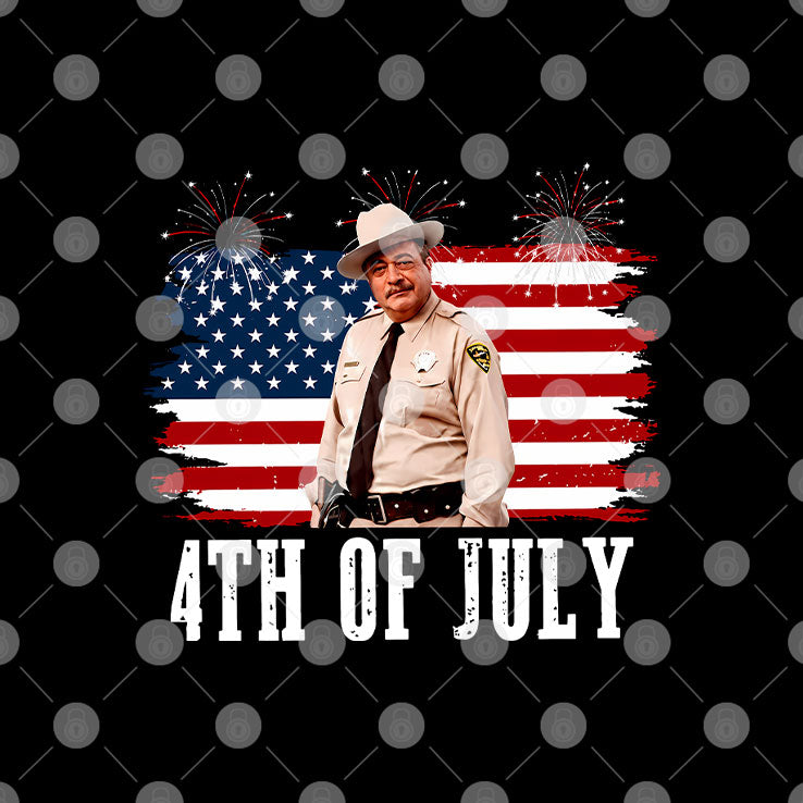 Happy 4th Of July To All You Sumbitches Smokey And The Bandit Movie T Shirt