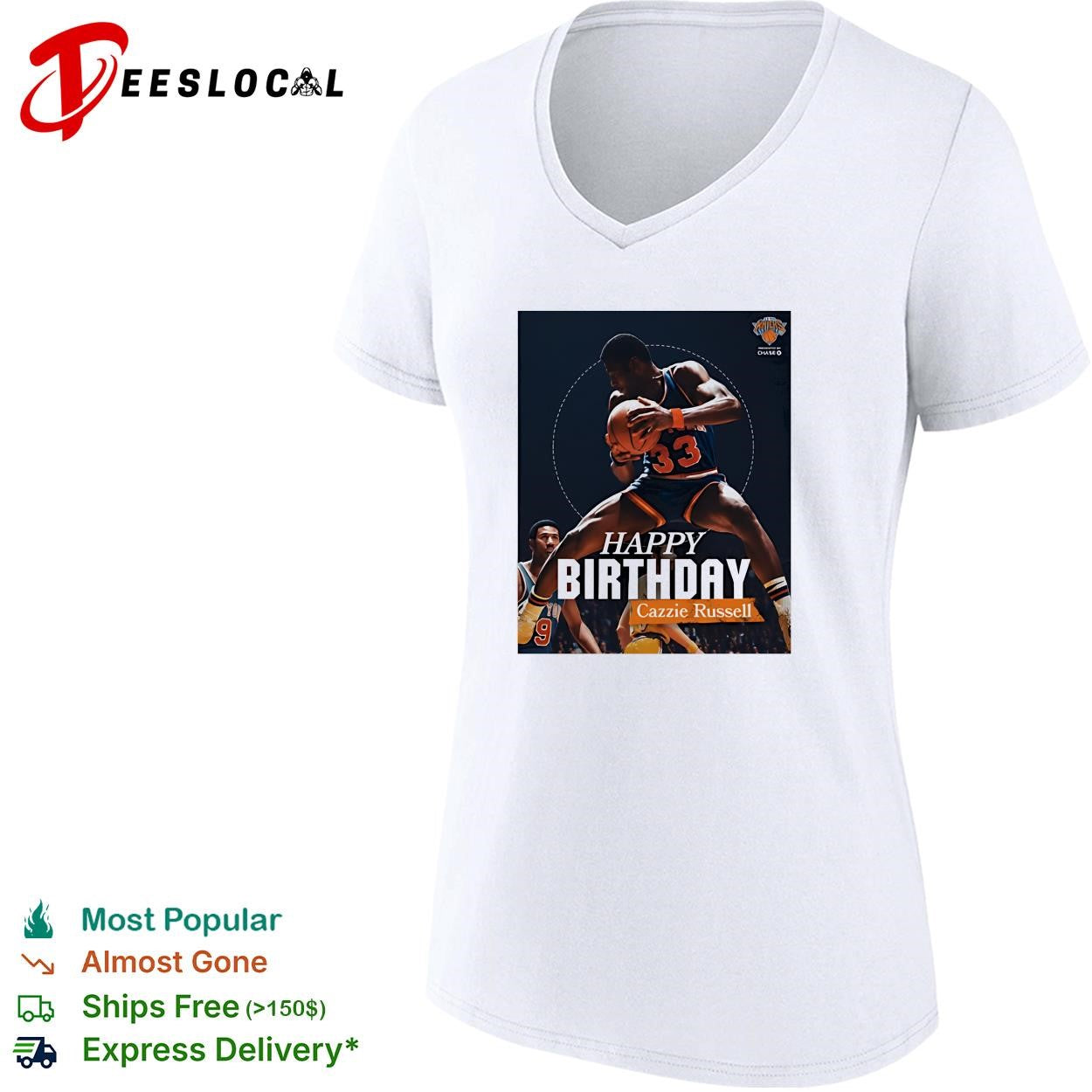 Happy Birthday Cazzie Russell shirt