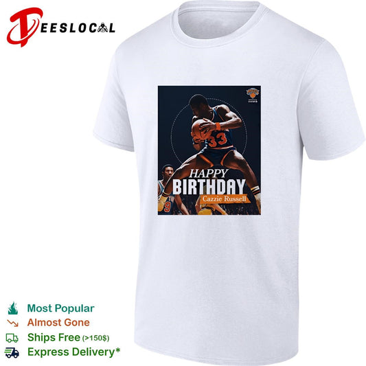 Happy Birthday Cazzie Russell shirt