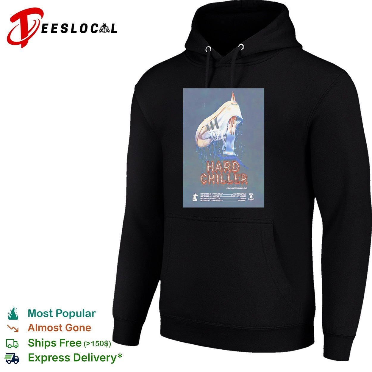 Hard chiller horror movie poster shirt