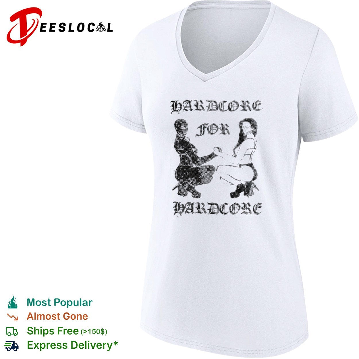 Hardcore for Hardcore Fetish Aesthetic gothic shirt