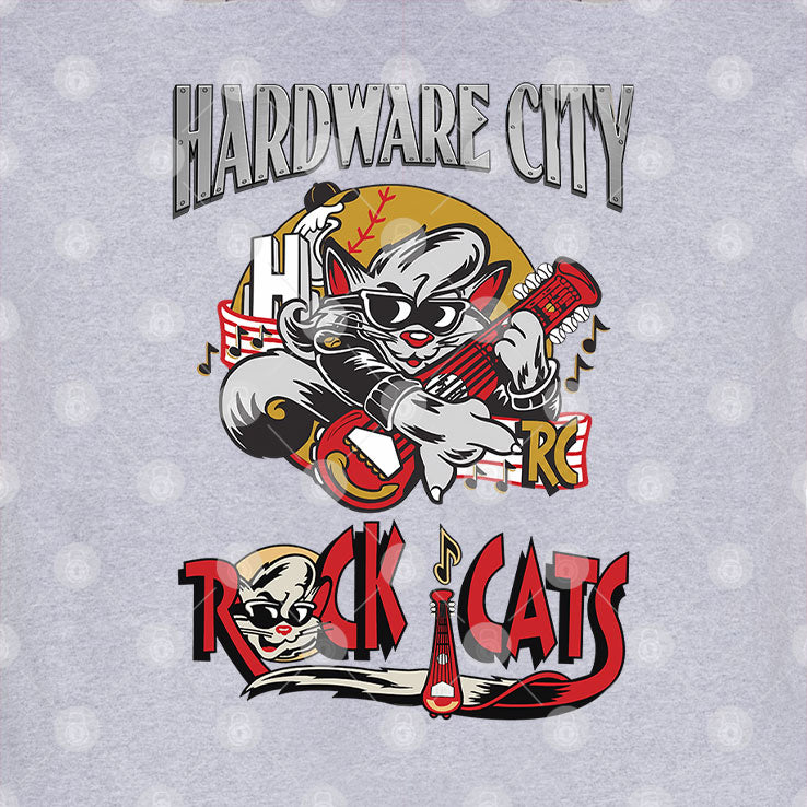 Hardware City Rock Cats T Shirt